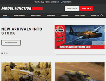 Tablet Screenshot of model-junction.co.uk